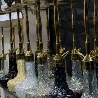 قلیون کرنو بدنه برنجی
