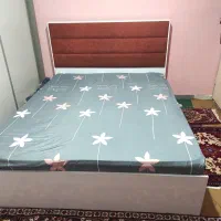 تخت دو نفره با تشک طبی|تخت و سرویس خواب|هریس, |دیوار