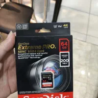 کارت حافظه سندیسک 64GB Extreme PRO 200MB/s SDXC