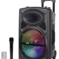 اسپیکر و پارتی باکس همراه با میکروفن خواننده|پخش‌کننده همراه|ساری, |دیوار