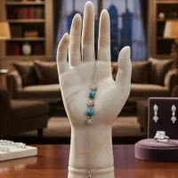 دستبند های زنانه نقره/نقره /سرویس نقره