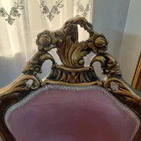 مبلمان ۹ نفره سلطنتی چوب راش|مبلمان خانگی و میز عسلی|ری, اقدسیه|دیوار