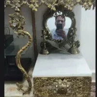 میز تلویزیون تمام برنجی