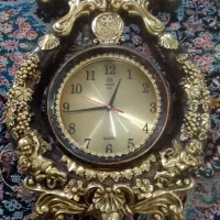 ساعت دیوارچوبی تزینی وحکاکی شده