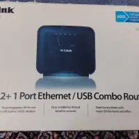 مدم D-LINK ADSL2+ 1port Ethernet/USB Combo Router|مودم و تجهیزات شبکه|بیرجند, |دیوار