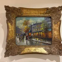 تابلو نقاشی رنگ و روغن سلطنتی آریان حسینی