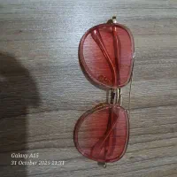 عینک طبی فلزی طلایی و آفتابی صورتی فلزی|زیورآلات و اکسسوری|تبریز, |دیوار