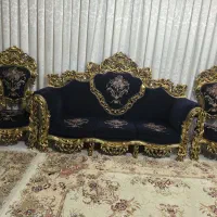 مبل سلطنتی پنجه شیری درجه یک در حدنو7نفره