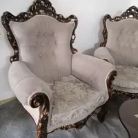 مبل سلطنتی چوب گردو|مبلمان خانگی و میز عسلی|اقبالیه, |دیوار
