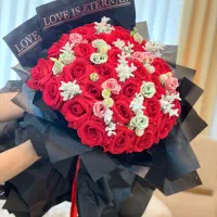 ۴عدسته‌‌گل‌مصنوعی‌بزرگ‌