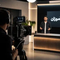 استخدام فیلمبردار برای تولید محتوای کلاس‌های مجازی