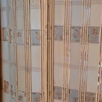 حصیر دکوری شیک پرده مناسب سالن منزل و کافی شاپ