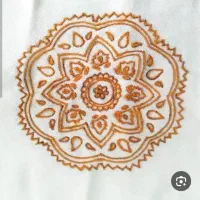 خط دوزی پته انجام میشه