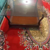 میز جلو مبلی  و فوتبال دستی چوب لباسی