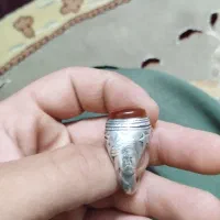 انگشتر نقره قدیمی دست ساز عقیق|جواهرات|رباط‌کریم, رباط‌کریم|دیوار