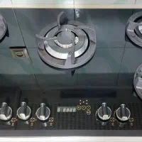 گاز ۵ شعله ای صفحه ای ، بخاری