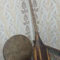 با سلام دوتار خوش صدای  با دایره قدیمی