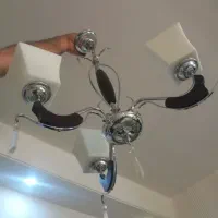 لوستر 3شاخه در حدنو