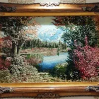 تابلو فرش، چله ابریشم|تابلو فرش|تهران, پونک|دیوار