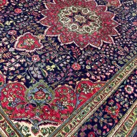 فرش ۹ متری اذرشهر سرمه ای