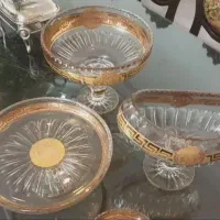میوه خوری،شیرینی خوری و کشکول پایه دار ورساچه چک