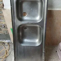 سینک دوقلو استیل البرز