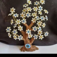 درختچه چشمنظر|گل مصنوعی|قم, در بهشت|دیوار