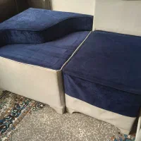 مبل راحتی  کاناپه ۷ نفره شیک معاوضه با فرش ۱۲ متری|مبلمان خانگی و میز عسلی|اصفهان, هفتون|دیوار