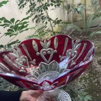 ظرف میوه خوری کریستال اصل هشتصدهزارتومن