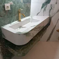 روشویی سرامیکی کرو منحنی