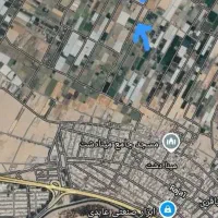 زمین گلخانه با مجوز و چاه روبروی فولادشهر، مینادشت|فروش دفتر صنعتی، کشاورزی، تجاری|فلاورجان, |دیوار