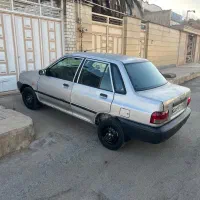 پراید مدل ۹۲ در حد صفر تک برگ سند فقط درب رنگ است