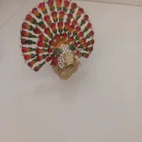 جا انگشتری مدل طاووس