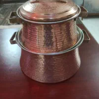 دو عدد قابلمه  مسی  نو و سالم