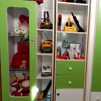 سرویس کمد و تختخواب کودک جادار