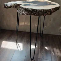 میز چوب طبیعی