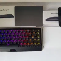 موس و ترکپد اپل و کیبورد ریزر|قطعات و لوازم جانبی رایانه|تهران, باغ فیض|دیوار