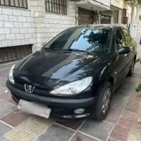 پژو۲۰۶ اس دی SD مدل ۹۵ مشکی بدون رنگ