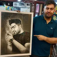 سفارشات سیاه قلم به صورت حرفه ای و تضمینی|تابلو، نقاشی، عکس|فردیس, منظریه|دیوار