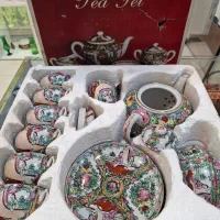ظروف چینی مرغی اصل چایخوری کیک خوری قاب و قدح