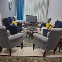 مبل 9 نفره همراه میزناهارخوری چهارنفره