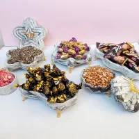 ظروف پذیرایی سنگ مصنوعی،دکوری،جا جواهری، شیپ عکاسی|صنایع دستی و سایر لوازم تزئینی|لار, |دیوار