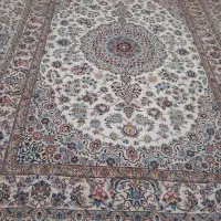 جفت۶متری نائین زمینه کرم گل ابریشم|فرش|تهران, حبیب الله|دیوار