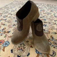 کفش چرم طبیعی نیم بوت