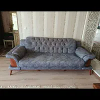 یه دست مبل چستر هشت نفره در حد نو