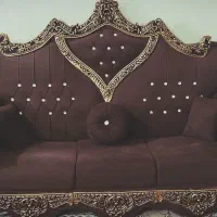 مبل قهوه‌ای سوخته