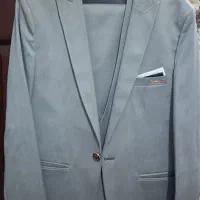 کت شلوار مردانه با جلیقه سایز 50