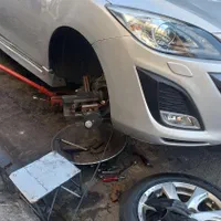 تراش دیسک چرخ جلوبندی پرس بلبرینگ