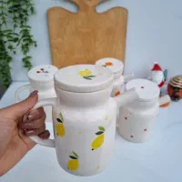 روغن ریز سرامیکی آبلیموخوری نقاشی|ظروف سرو و پذیرایی|مشهد, هنرور|دیوار