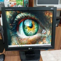 مانیتور 17 اینچ LED برند LG مناسب دوربین مداربسته